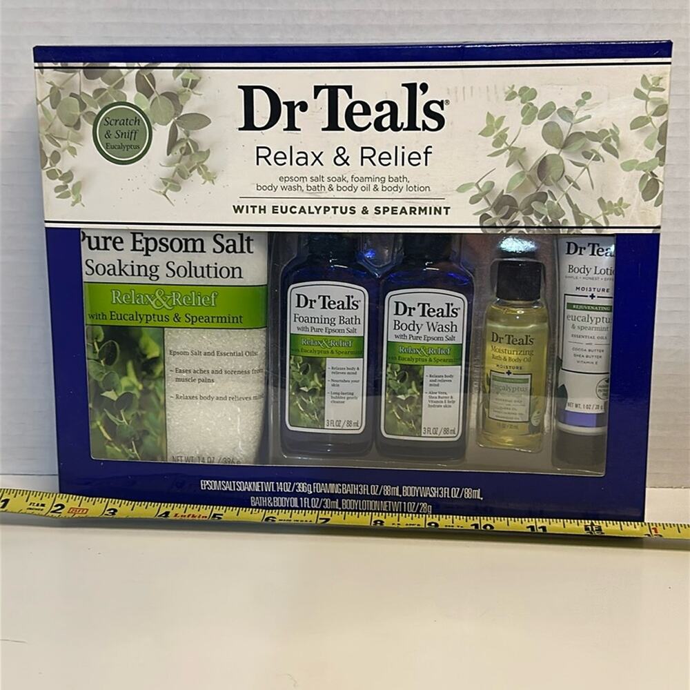 Dr. Teals Relax And Relief Eucalyptus and Spearmint Sample Kit